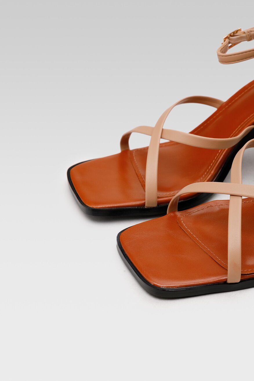 Sandały Jenny Fairy LS5370-01B Beżowy ciemny