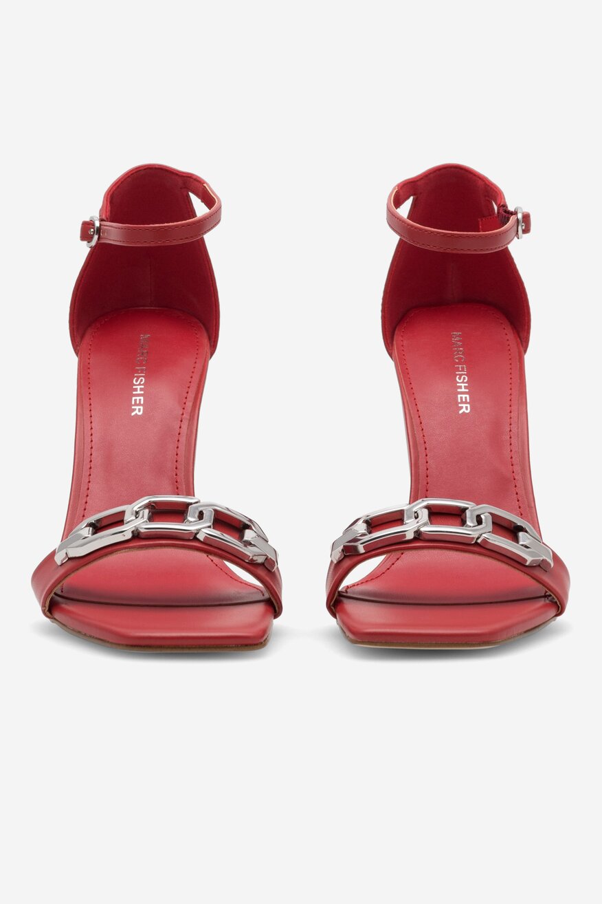 Sandały MARC FISHER F-WINNIA MRE01 Czerwony