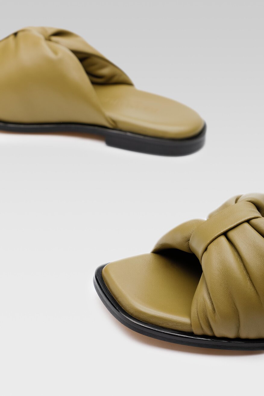 Klapki Badura 20674 Khaki