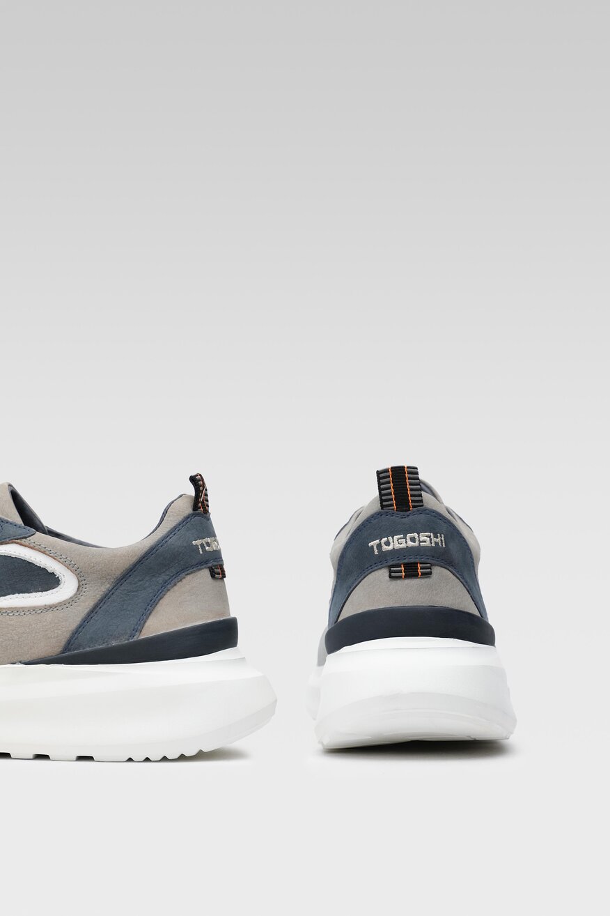Półbuty Togoshi MI08-GREENE-01 Niebieski