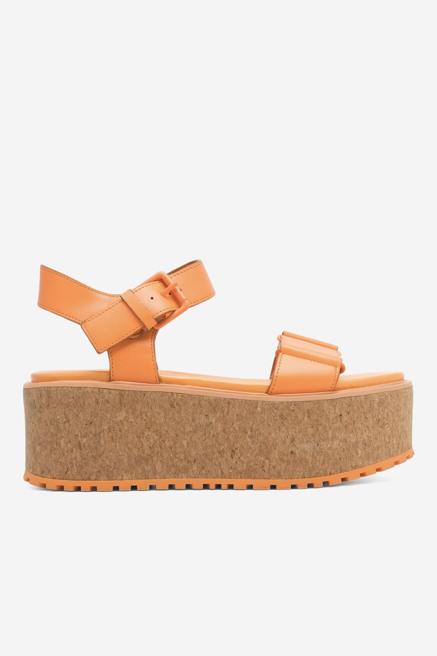 Sandały Lasocki WYL3440-1Z Pomarańczowy