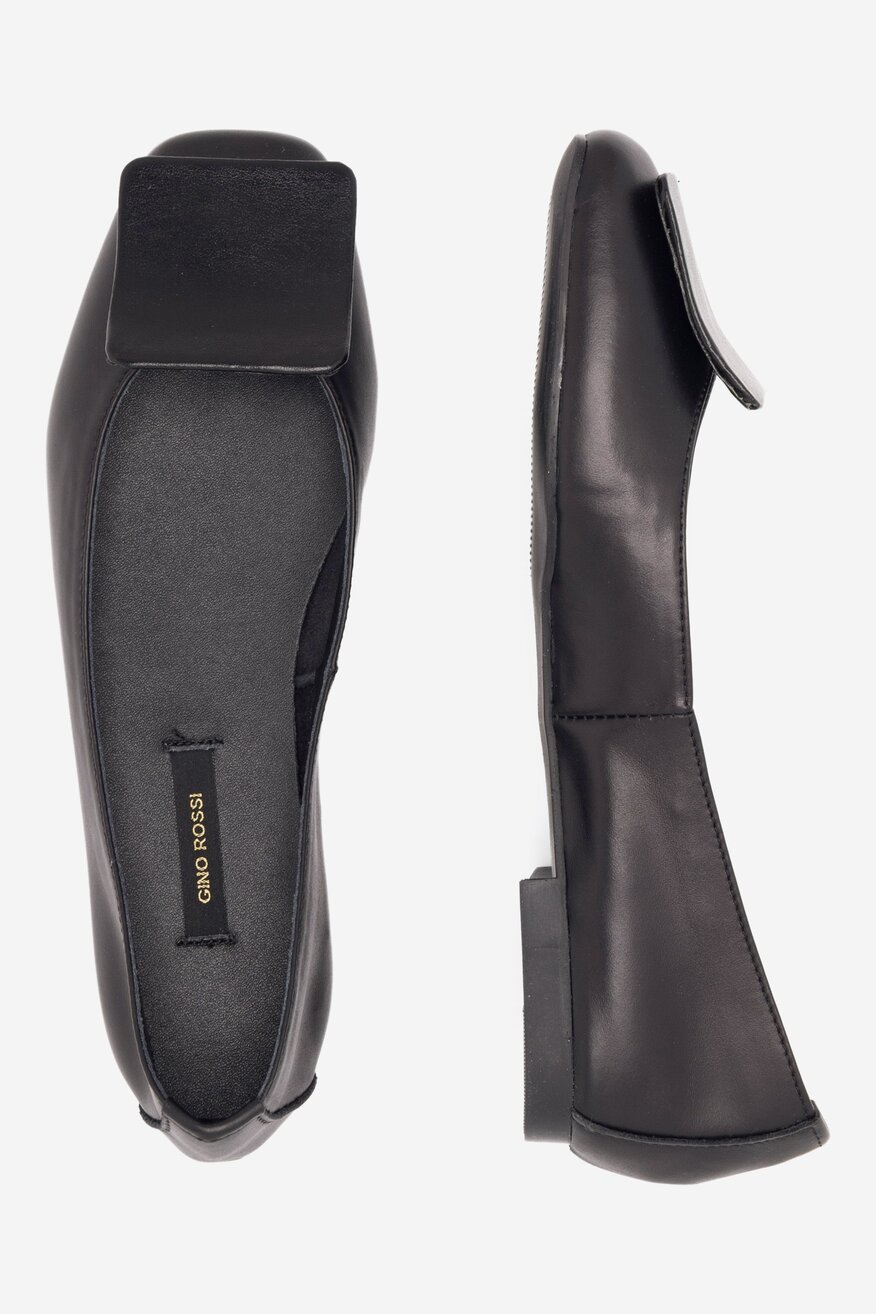 Baleriny Gino Rossi SIMONA-E23 25416PE Czarny