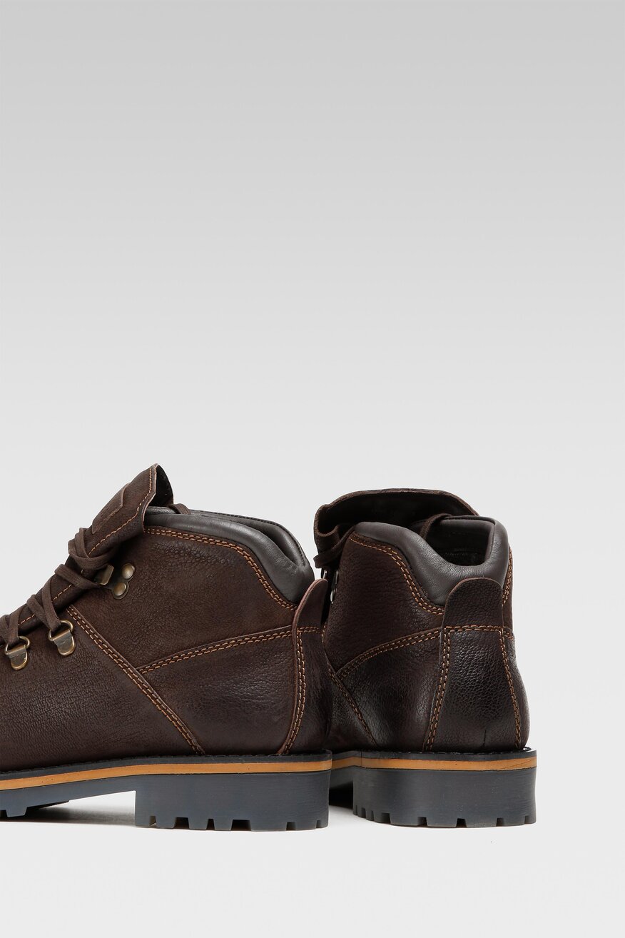 Trzewiki Badura MI08-BOWER-04 Brązowy