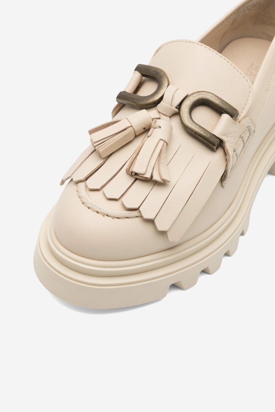 Półbuty Badura 22SS24 Beżowy