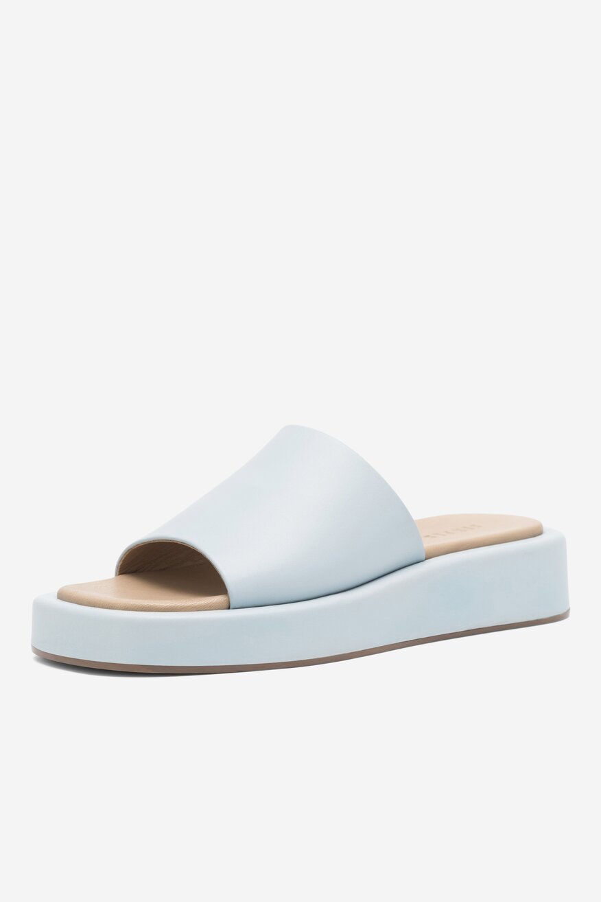 Klapki SIMPLE PATRIZIA-108088 Niebieski