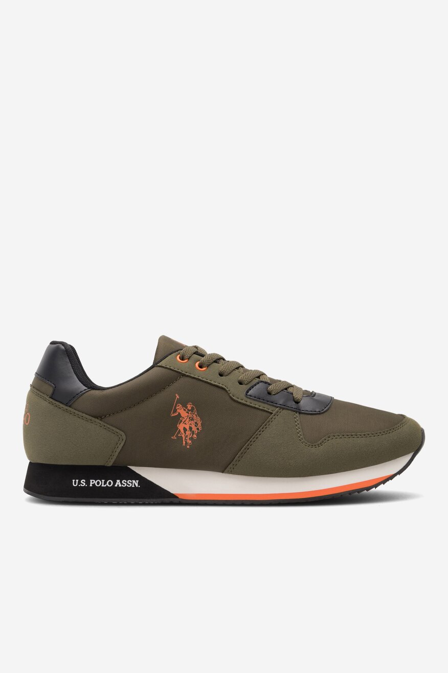 Sneakers U.S. POLO ASSN. NOBIL011M/CNH1 Zielony ciemny