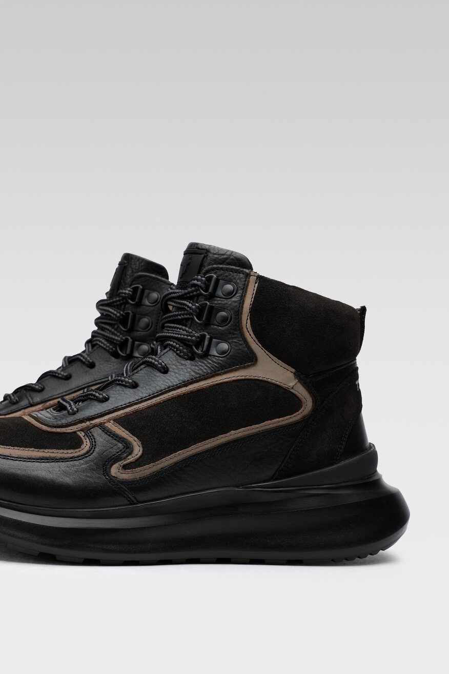 Trzewiki Togoshi MI08-GREENE-11 Czarny