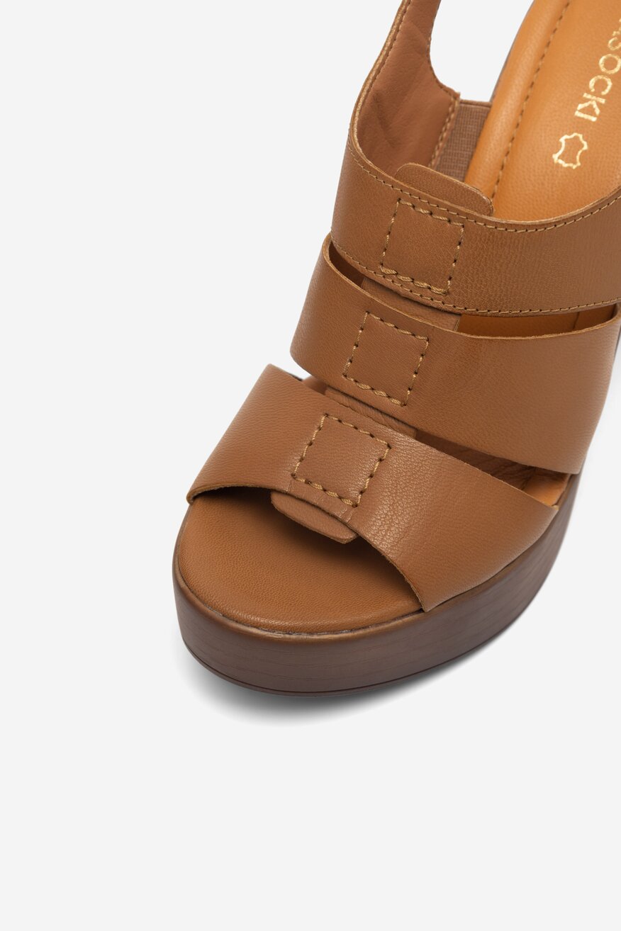 Sandały Lasocki BOLONIA EST-2026-04 Camel