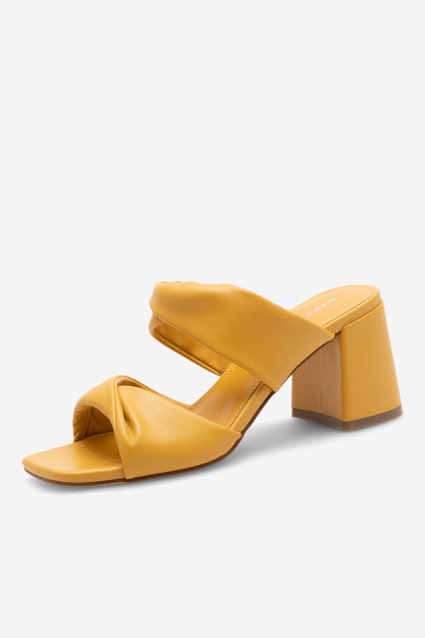 Klapki MARC FISHER F-KARI YEL01 Żółty