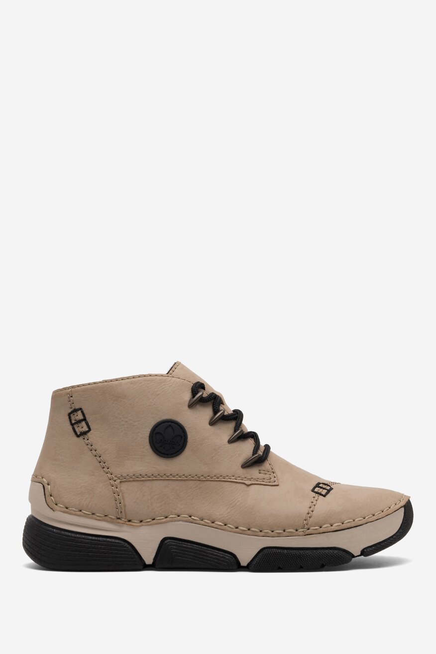 Trzewiki Rieker 45902-60 Beżowy