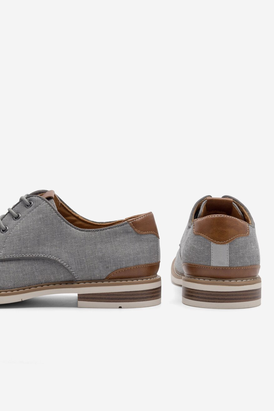 Półbuty Lanetti 120AM1888-3 Szary jasny