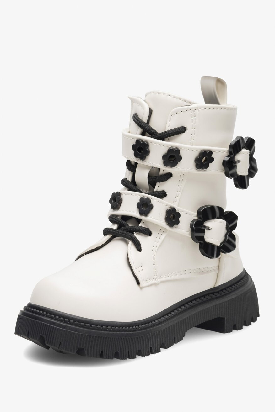 Trzewiki Nelli Blu CM221028-13 Biały