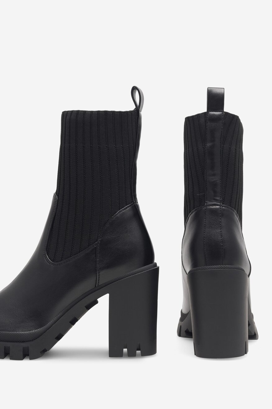 Botki DeeZee EMADE WS5955-07 Czarny