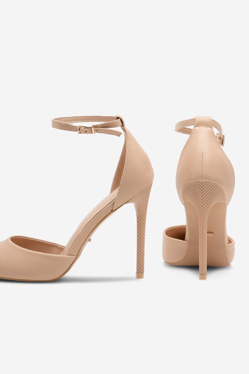 Czółenka DeeZee ODILE KL-HT6307-1 Beżowy