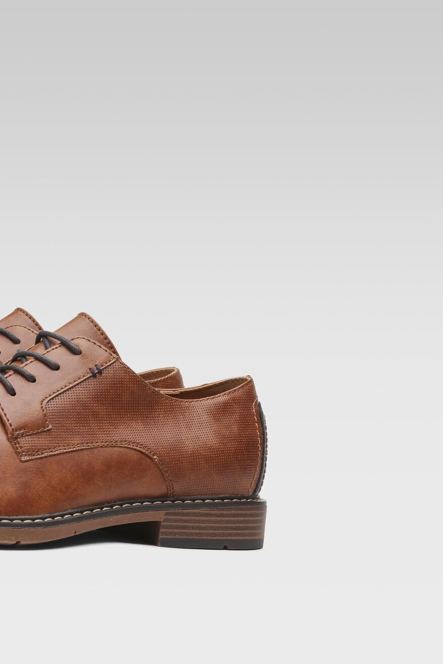 Półbuty Lanetti 120AM1888-1 Brązowy