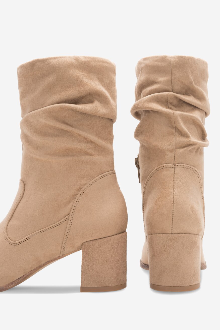 Botki Clara Barson FRAISE WYL3603-1 Beżowy ciemny