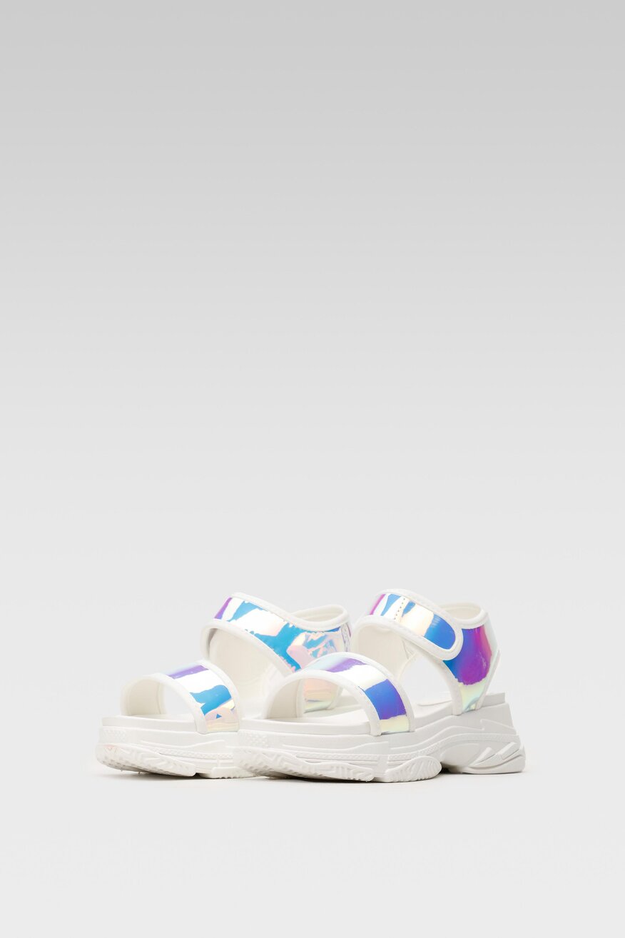 Sandały Nylon Red AJA0924-11 Biały