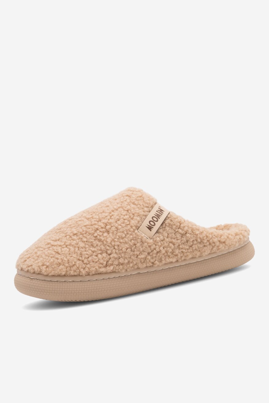 Kapcie MOOMIN AW23-218MMN-A Camel