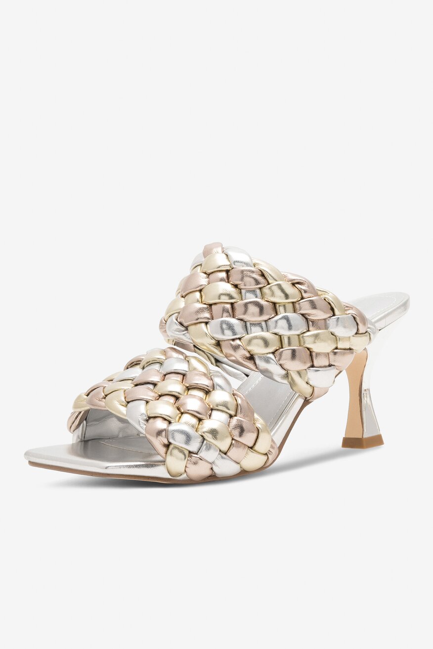 Klapki MARC FISHER F-TOREE GOL01 Złoty