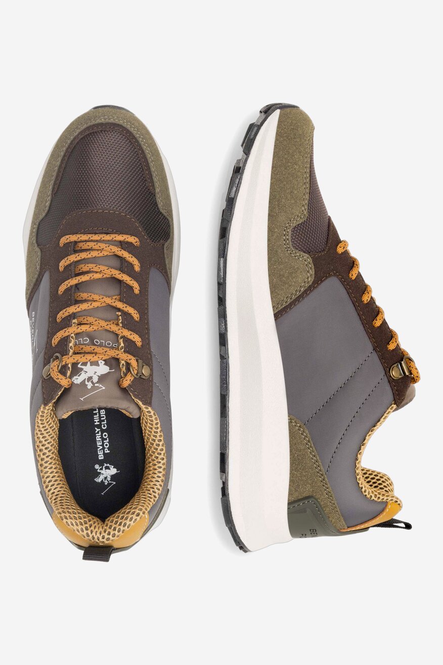 Sneakers Beverly Hills Polo Club 2023P2018-1 Khaki