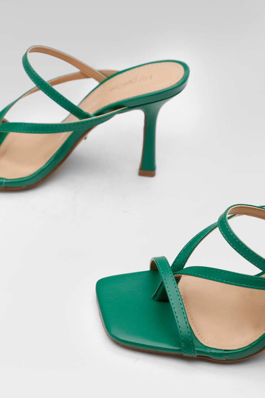 Klapki DeeZee LS5687-01 Zielony