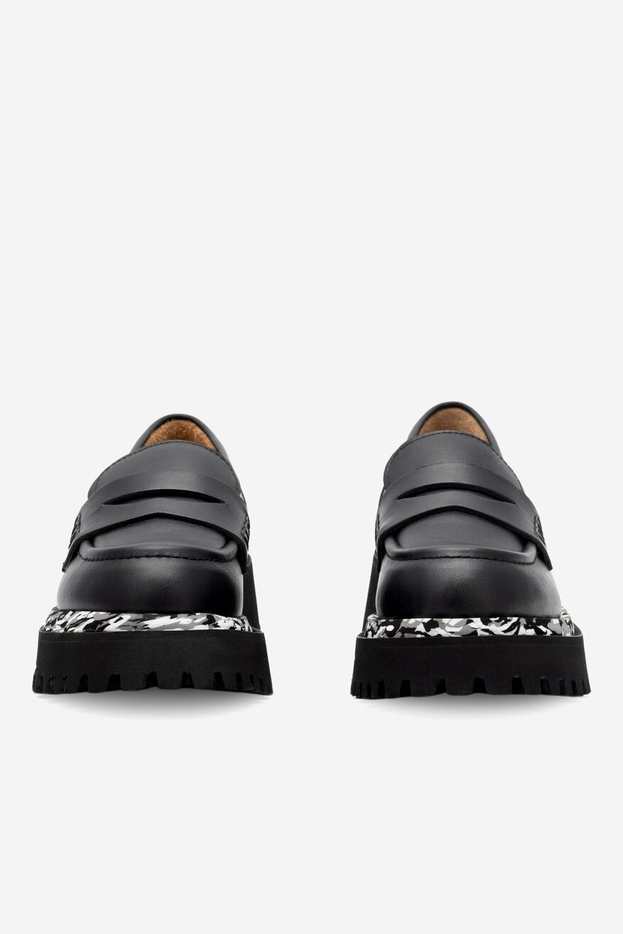 Półbuty RAGE AGE CLERMONT-50102 Czarny