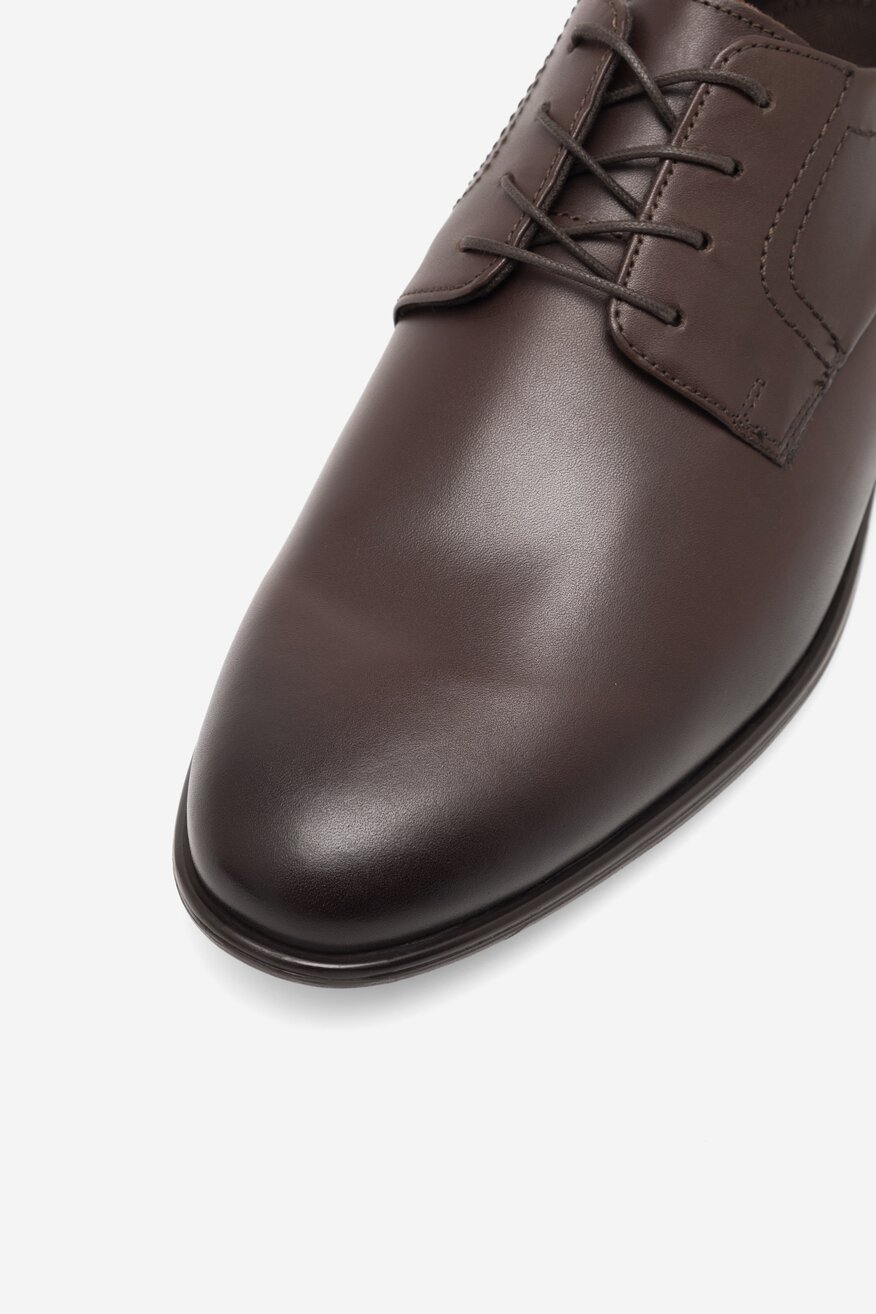 Półbuty Lasocki KONGO-11 MI08 Brązowy ciemny