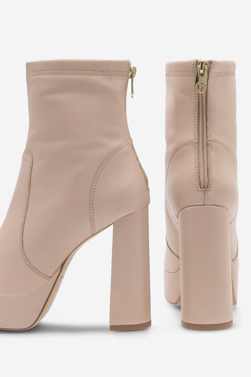 Botki EVA MINGE LUGO-111072 Beżowy