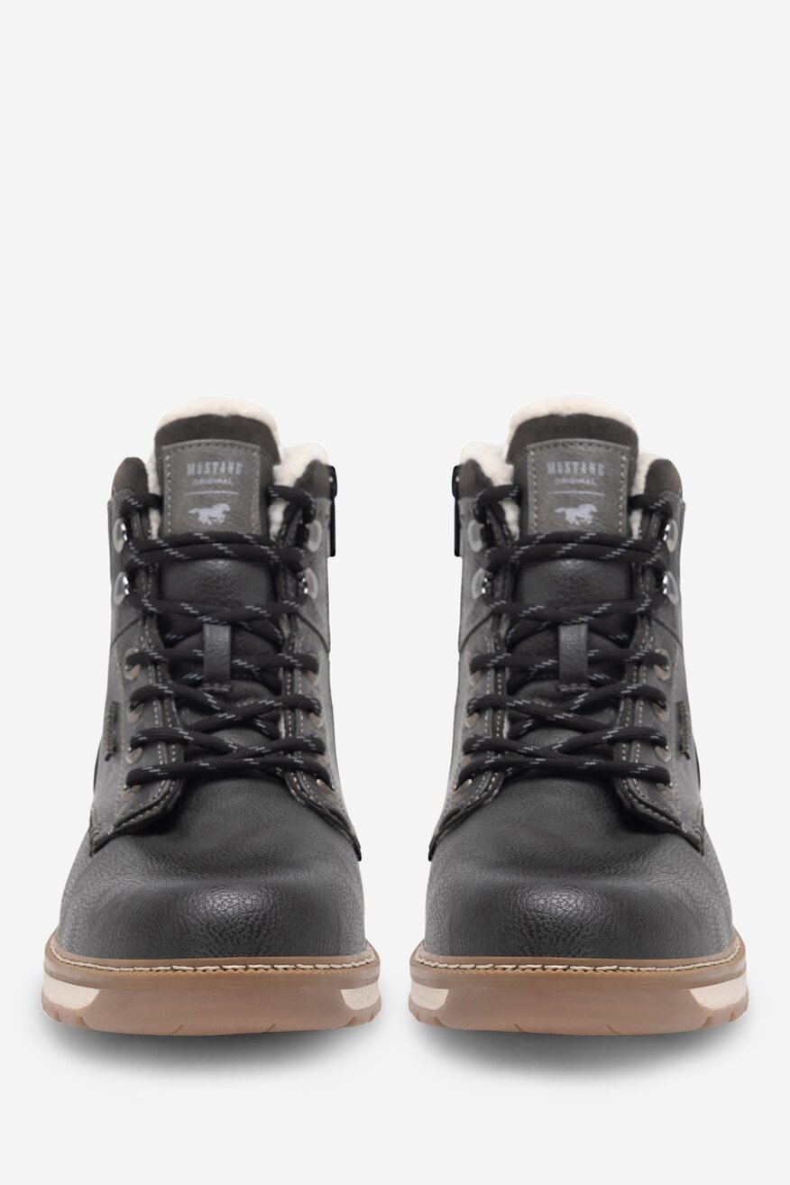 Trzewiki Mustang 4141-604 Szary