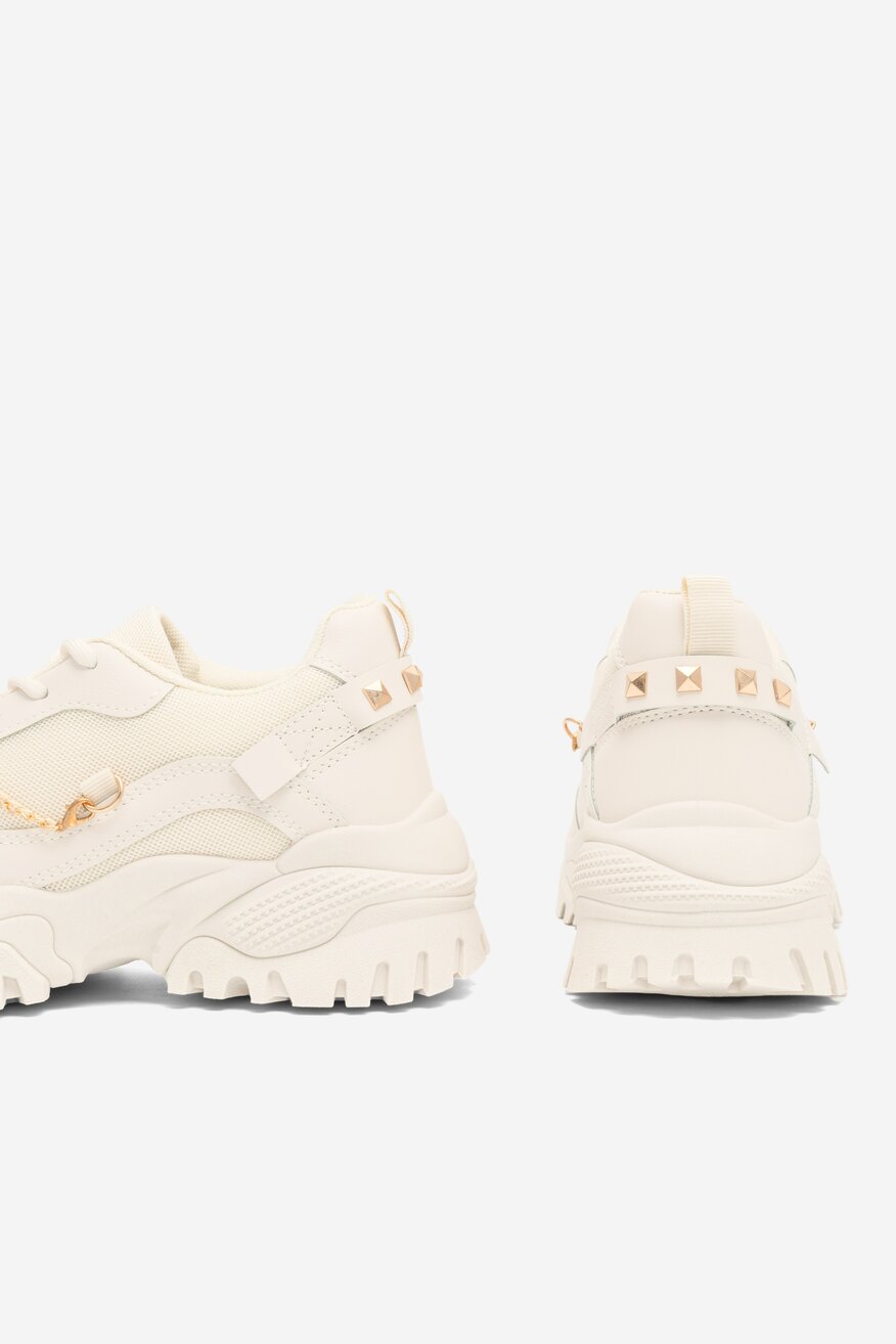 Półbuty DeeZee TS5237-01 Beżowy