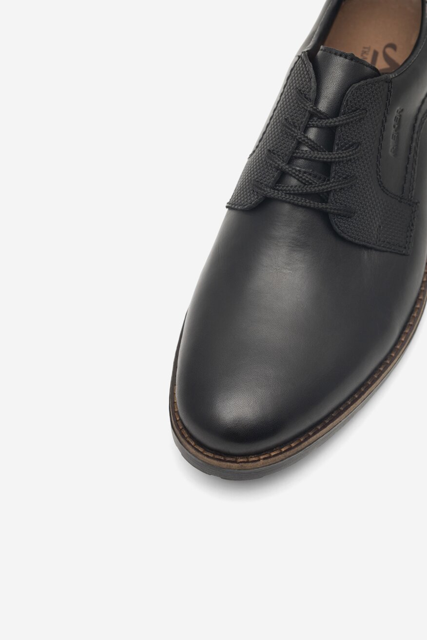 Półbuty Rieker 14603-00 Czarny