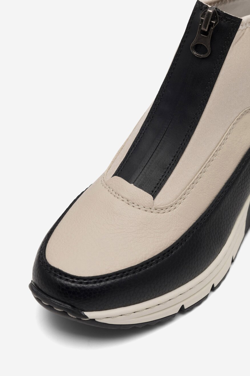 Botki Rieker N6352-60 Beżowy