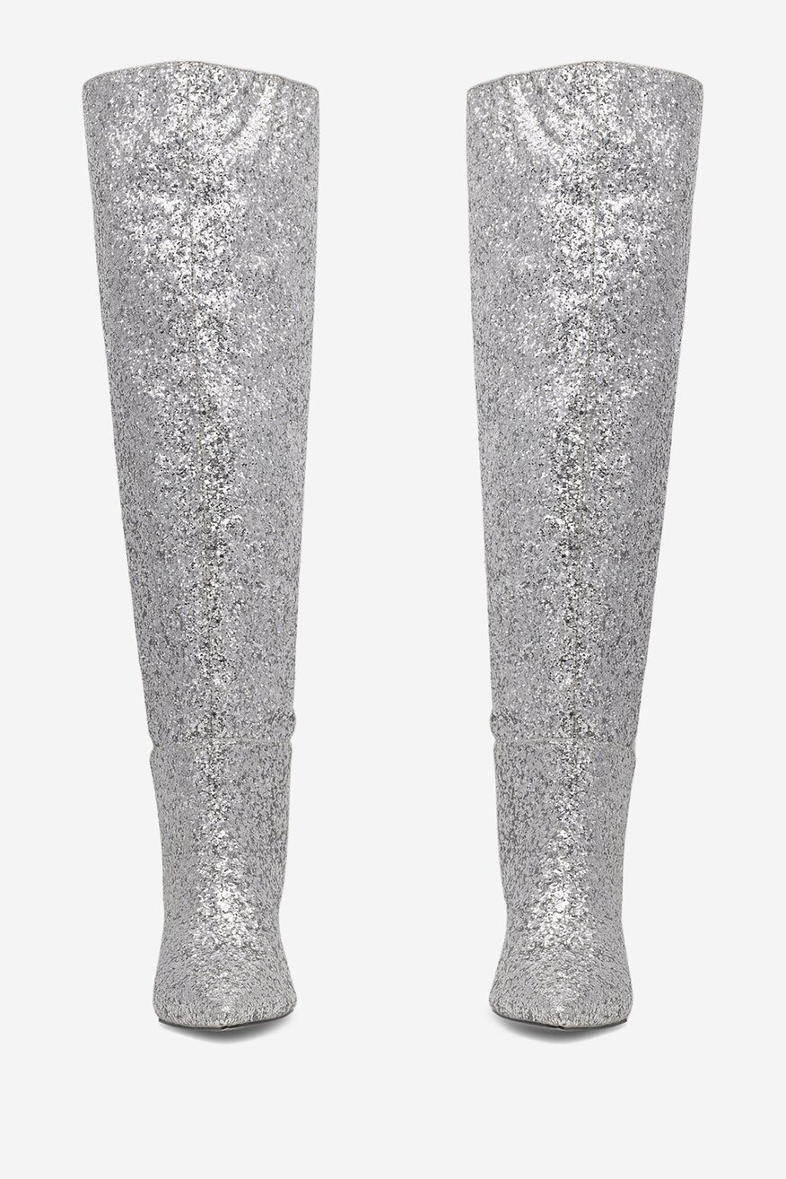 Kozaki Jenny Fairy ELEA LS6022-01 Srebrny