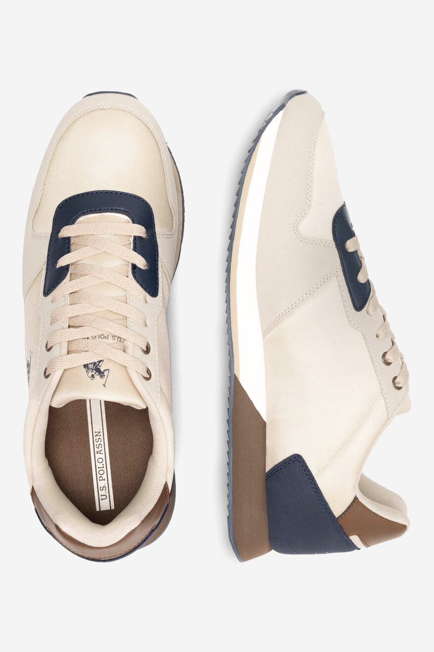 Sneakers U.S. POLO ASSN. NOBIL011M/CNH1 Beżowy jasny