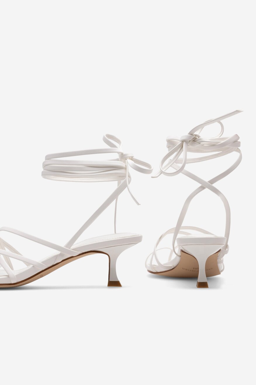 Sandały MARC FISHER F-HEADWAY WHI01 Biały