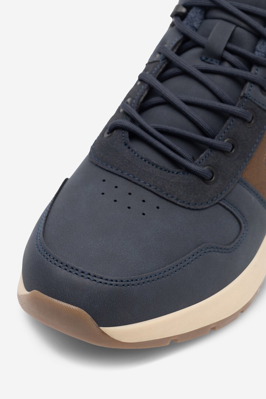 Trzewiki Lanetti MP07-01543-03 Granatowy