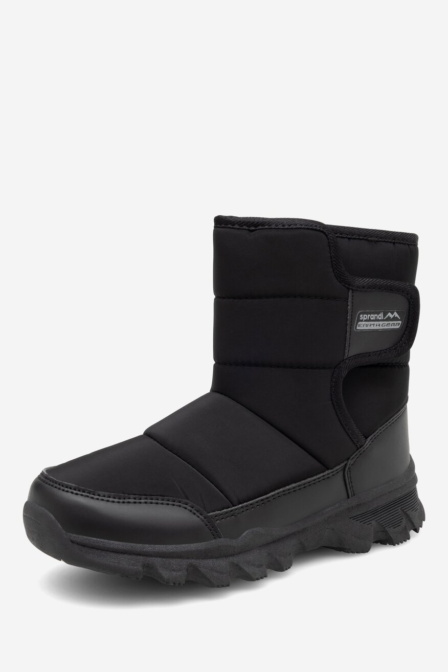 Trzewiki SPRANDI EARTH GEAR WINTER PUFF CP86-23983 Czarny