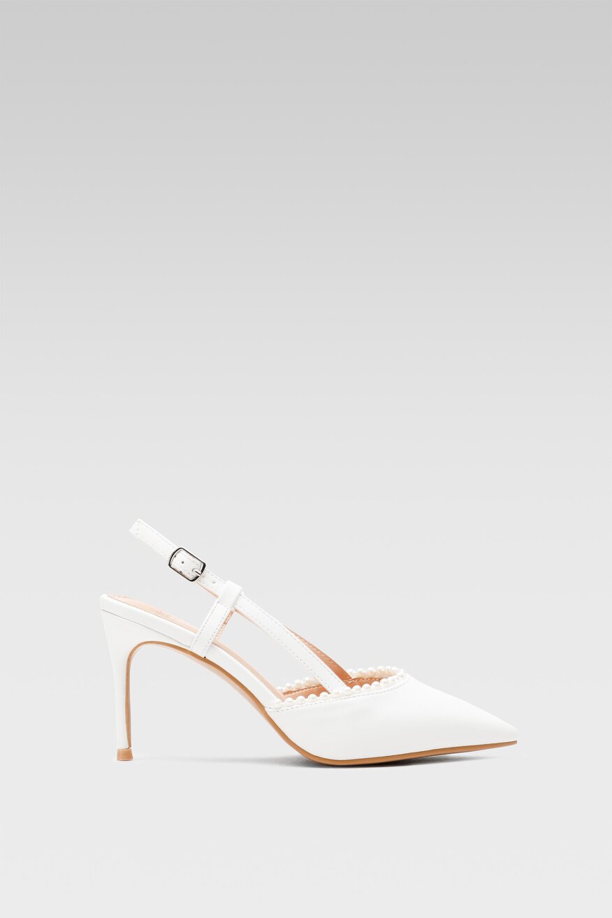 Czółenka Jenny Fairy KL-1127-02 Biały