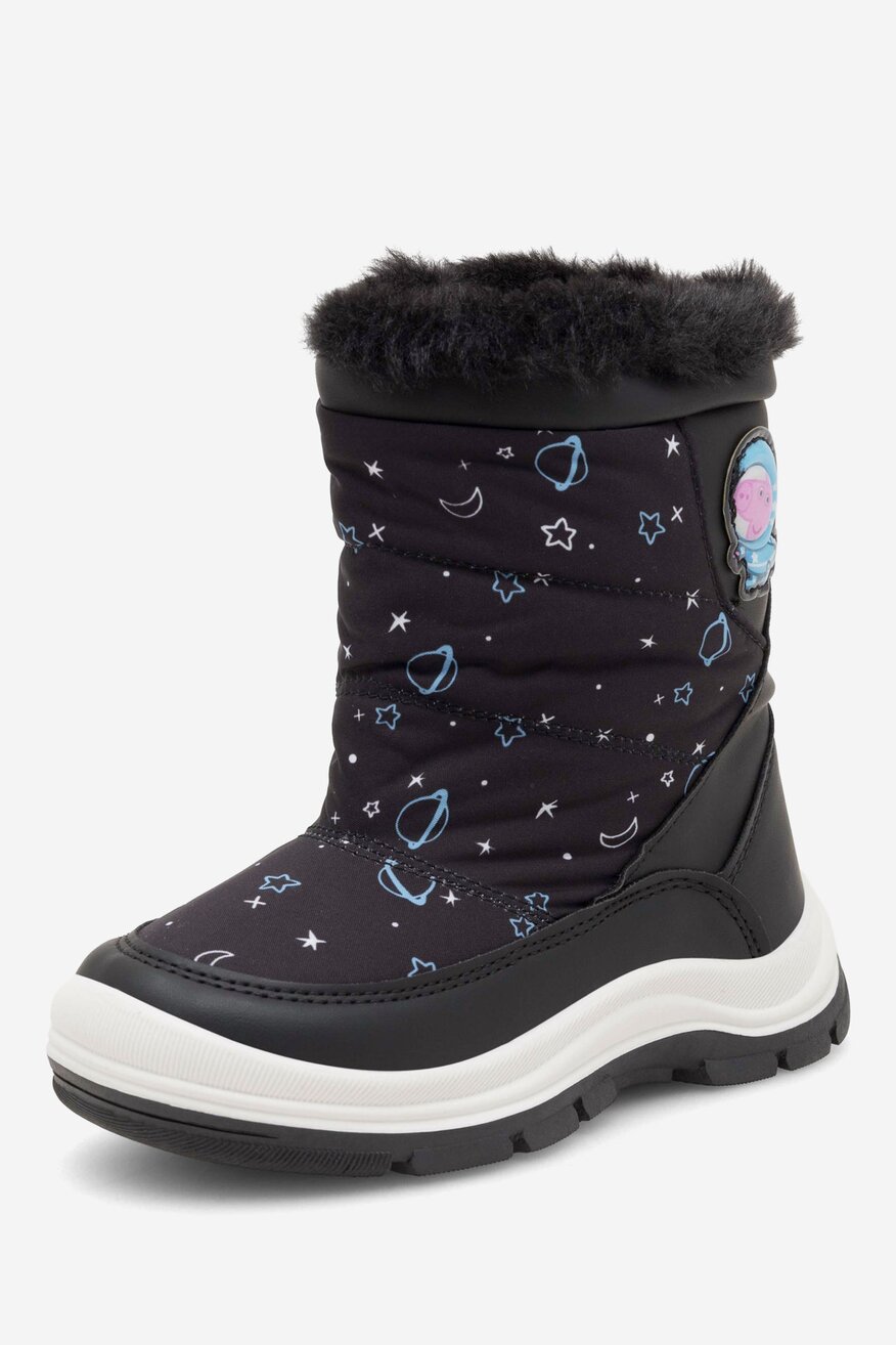 Kozaki PEPPA PIG AW23-229PP Czarny