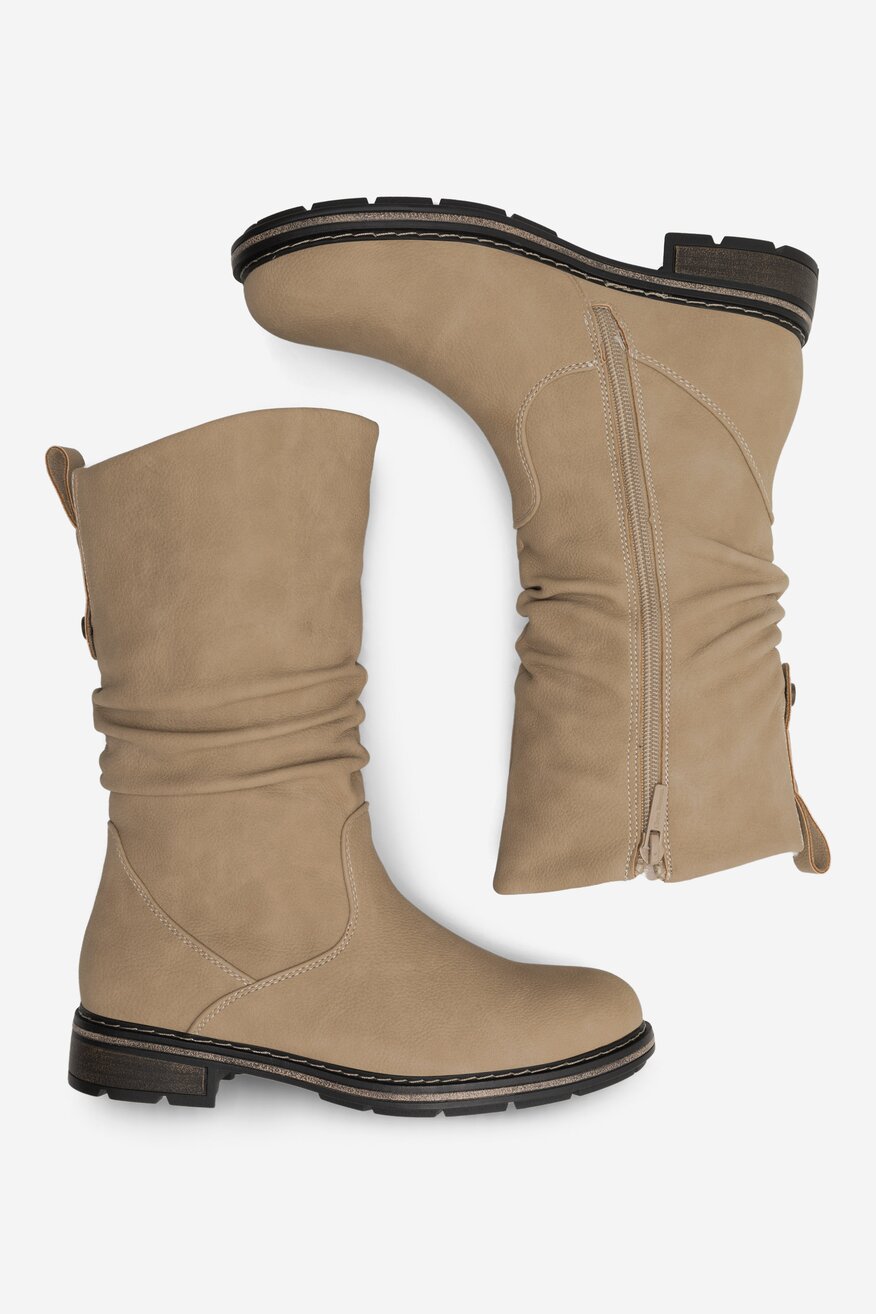 Botki Clara Barson JUDITH WS6201-04 Beżowy