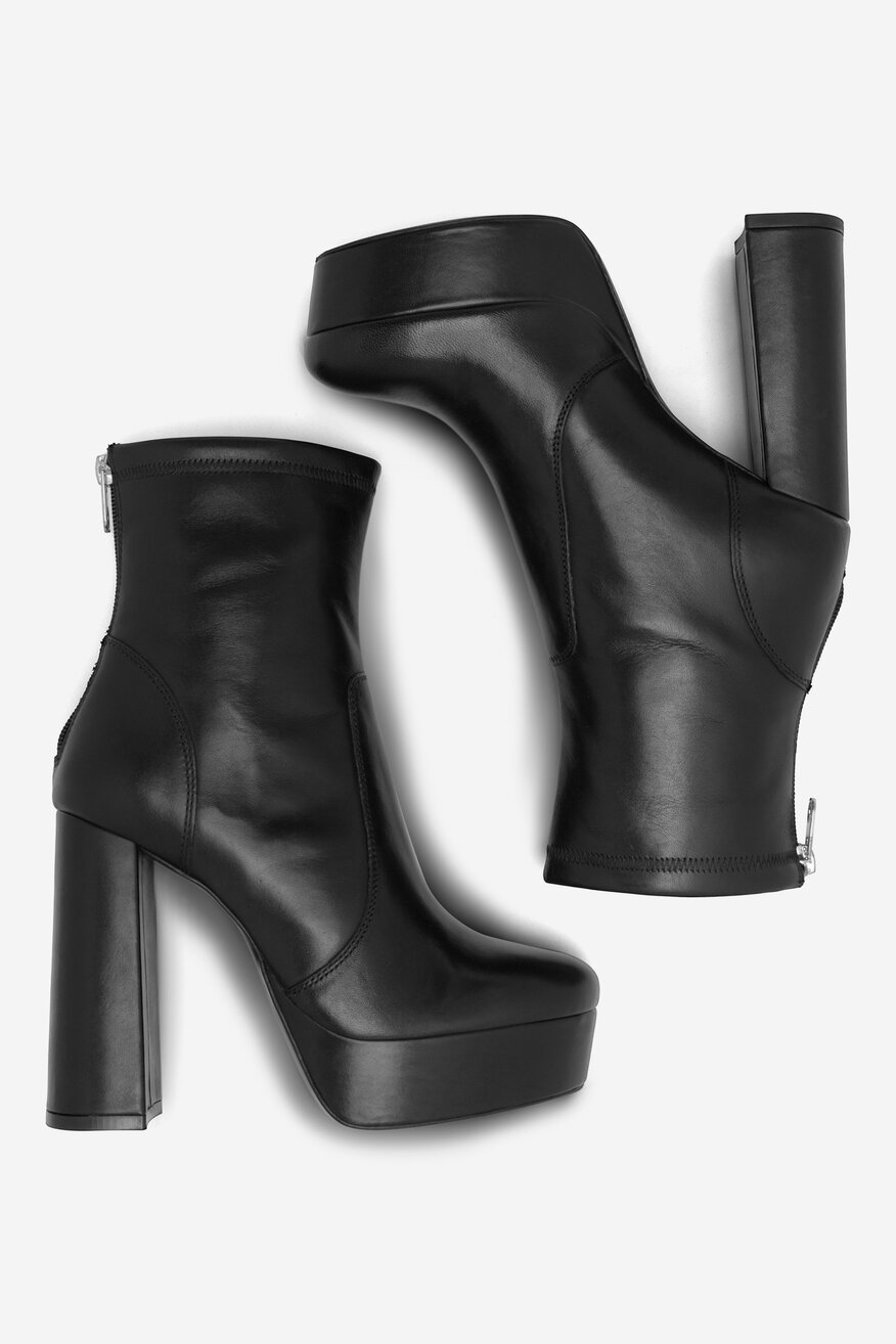 Botki EVA MINGE LUGO-111072 Czarny