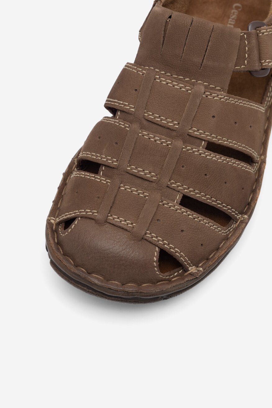 Sandały Cesare Cave ROBERT-105 MI08 Camel