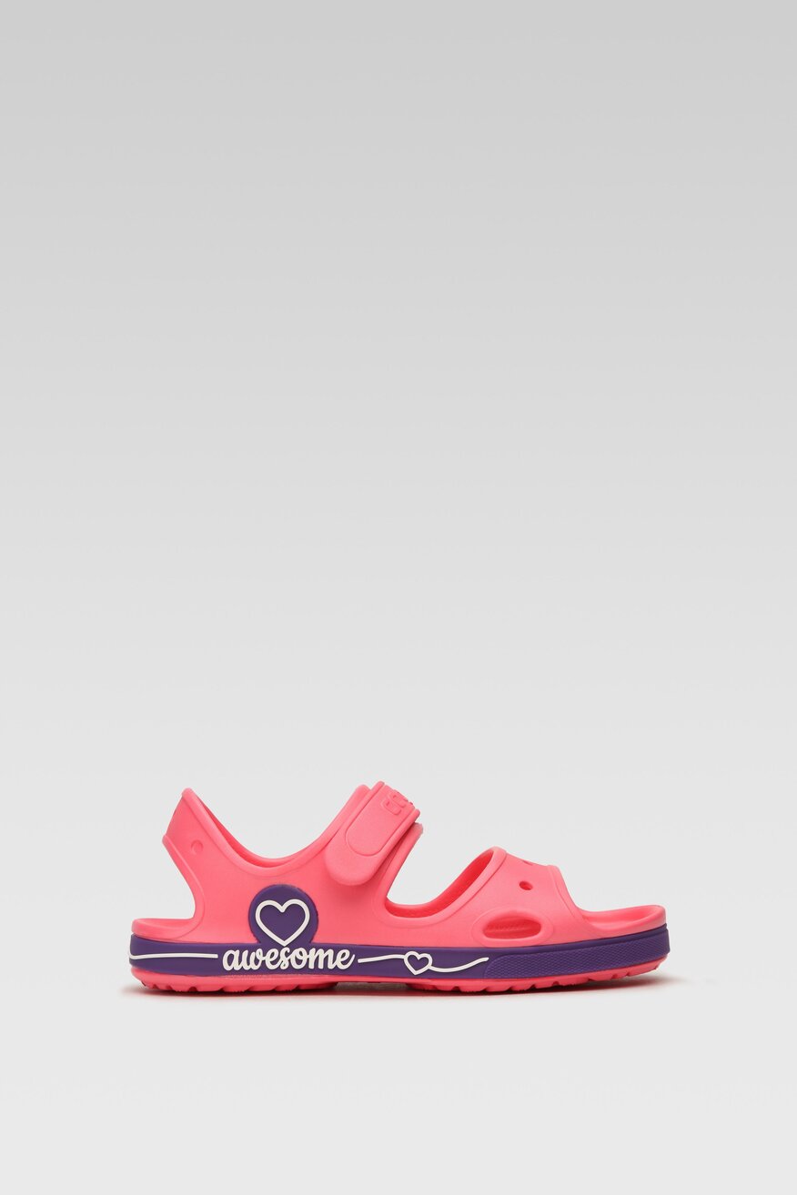 Sandały Coqui 8862-406-4243. Różowy ciemny