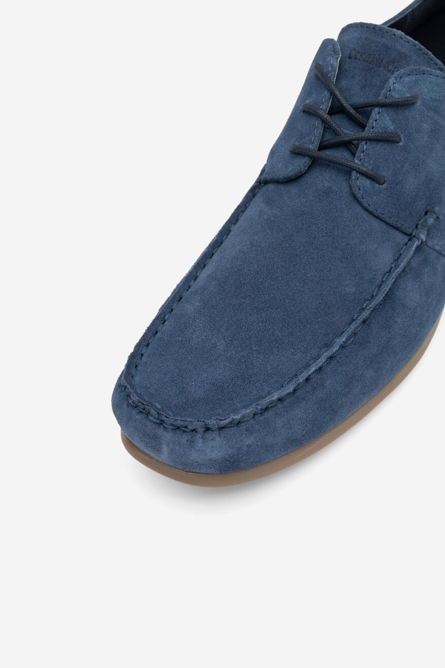 Półbuty Cesare Cave INGLOT-11 MB Granatowy