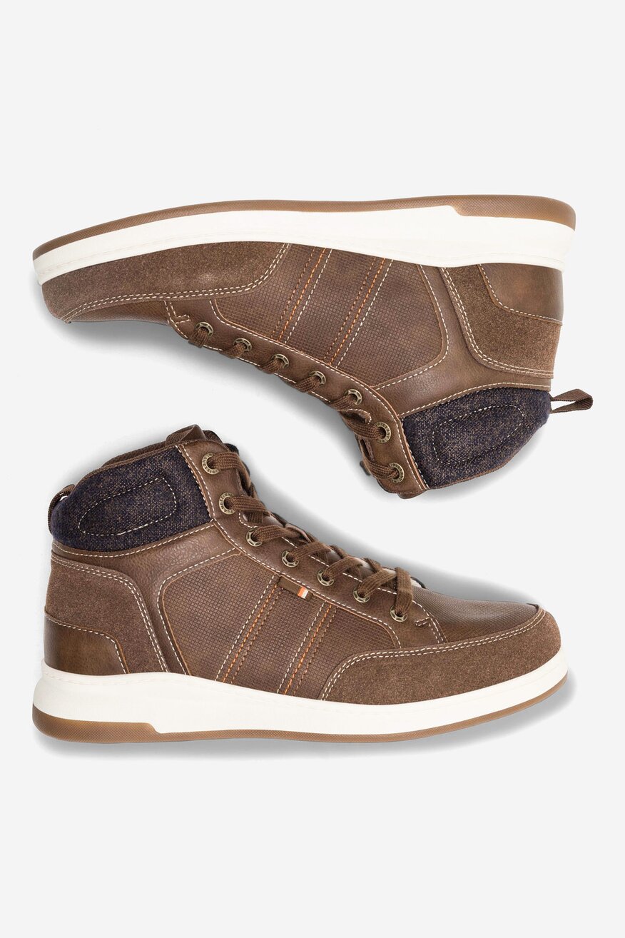 Trzewiki Lanetti MP07-11714-01 Brązowy