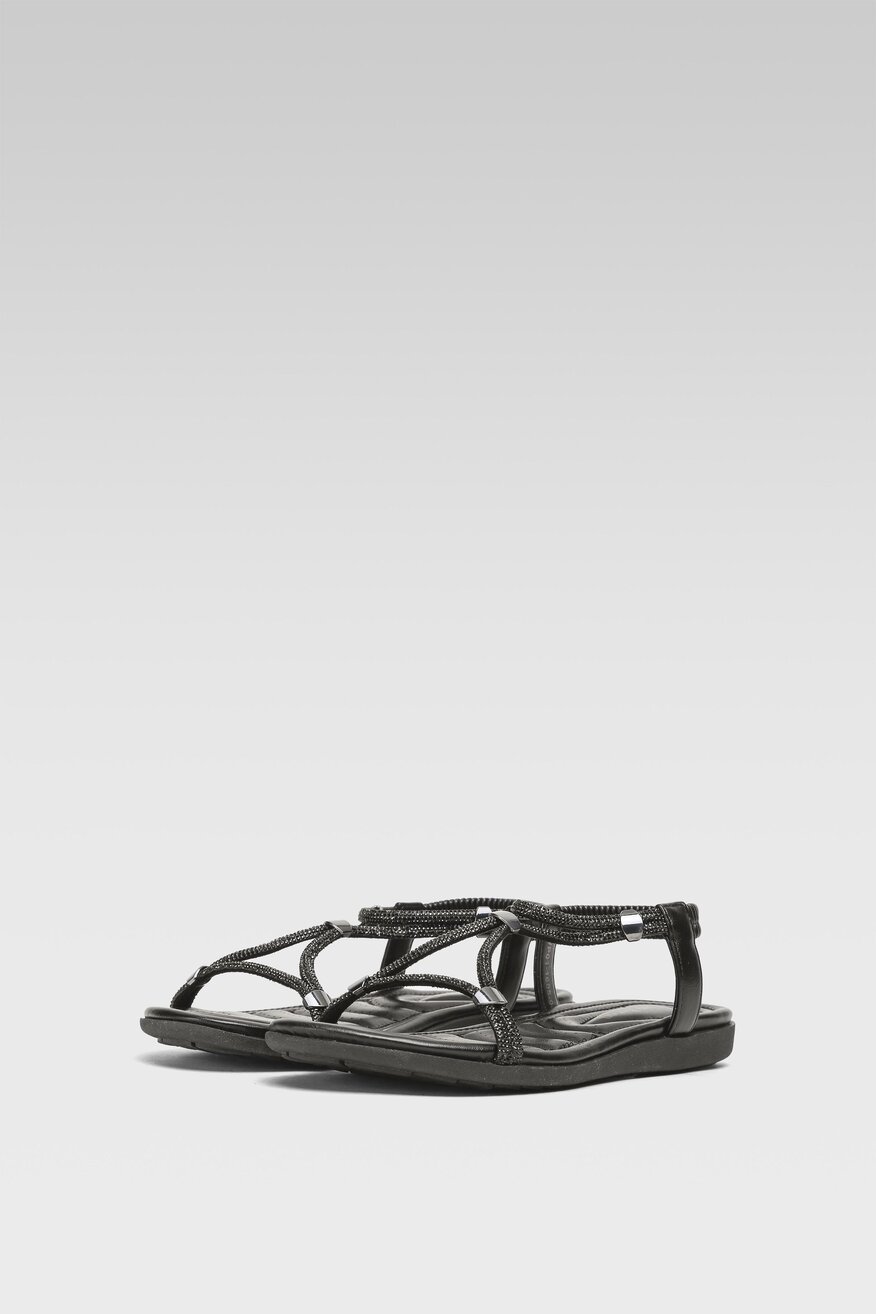 Sandały Clara Barson CARA WP01-1605-06 Czarny