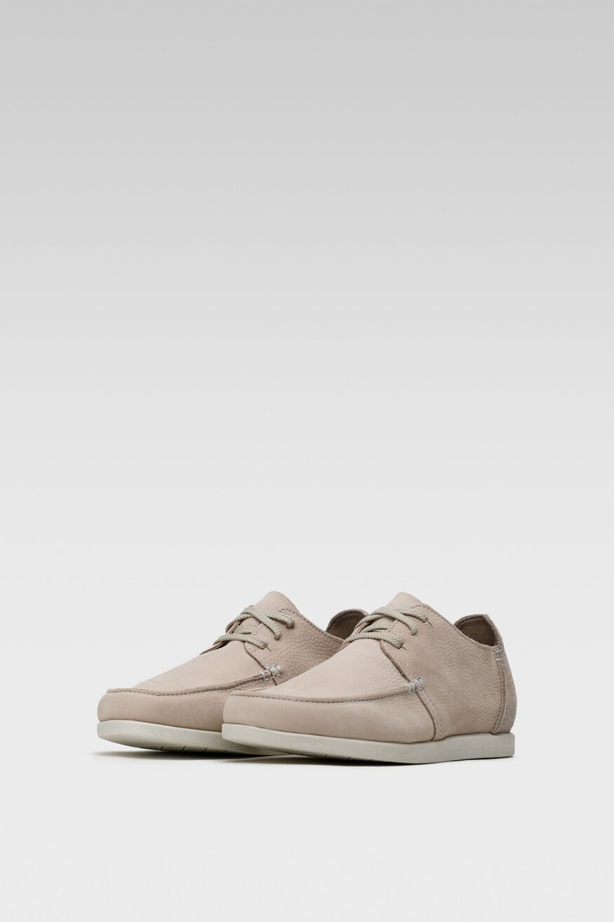 Półbuty Clarks 26165211 Szary jasny