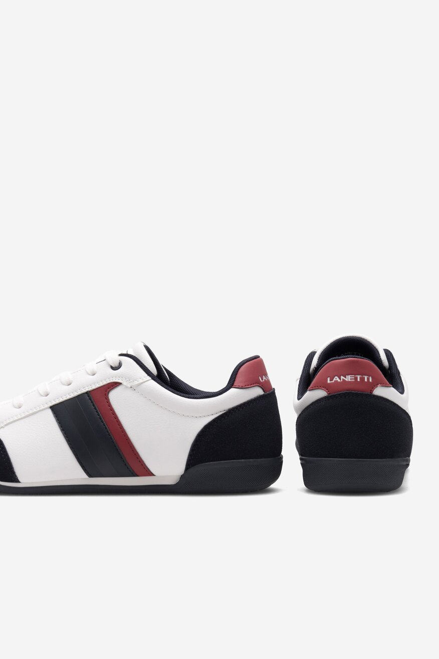 Półbuty Lanetti MP07-01458-02 Biały