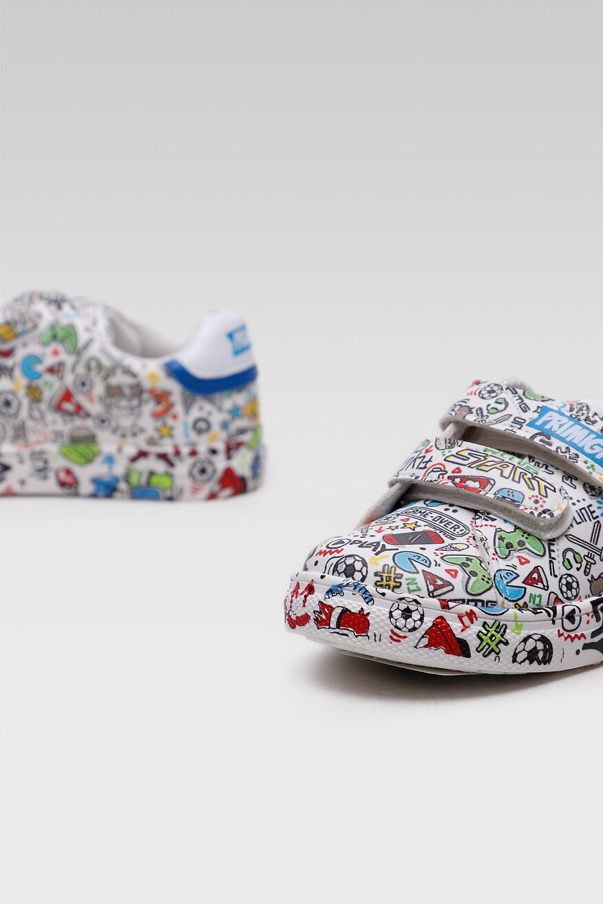 Półbuty Primigi 1949611 Biały