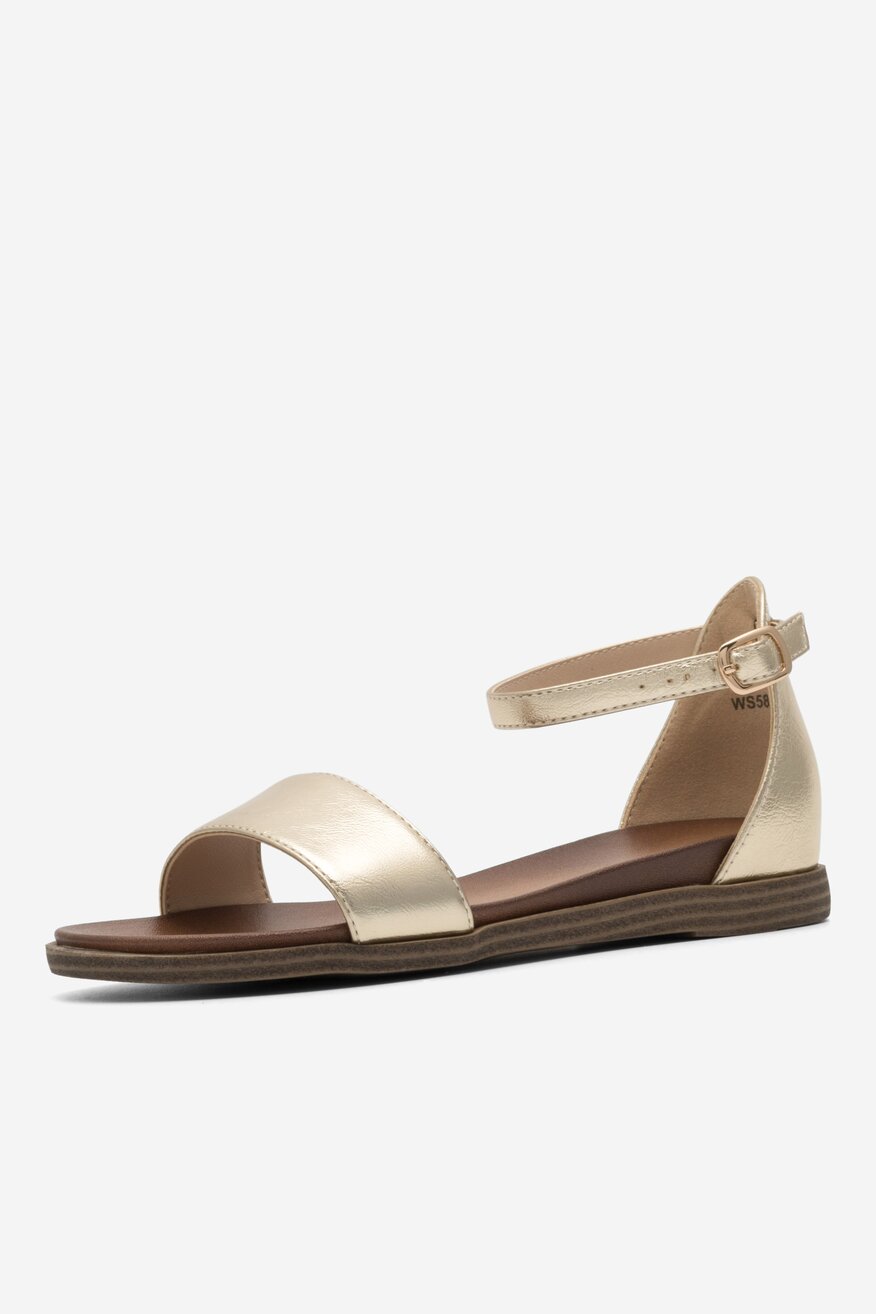 Sandały Clara Barson MAGNA WS5811-01 Złoty